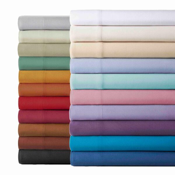 144TC Polycotton Bed Sheet Plain Color