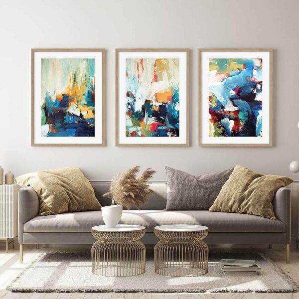 Hand Made Painting With Frame