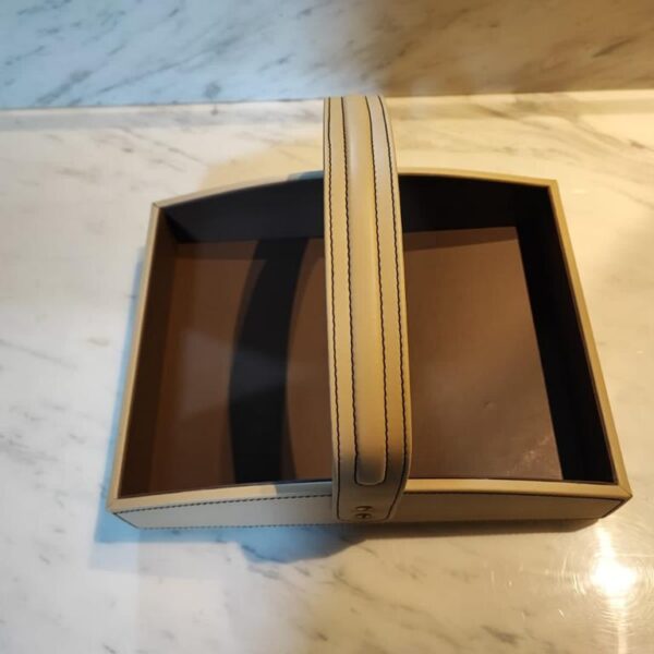 Portable Leather Shoe Tray